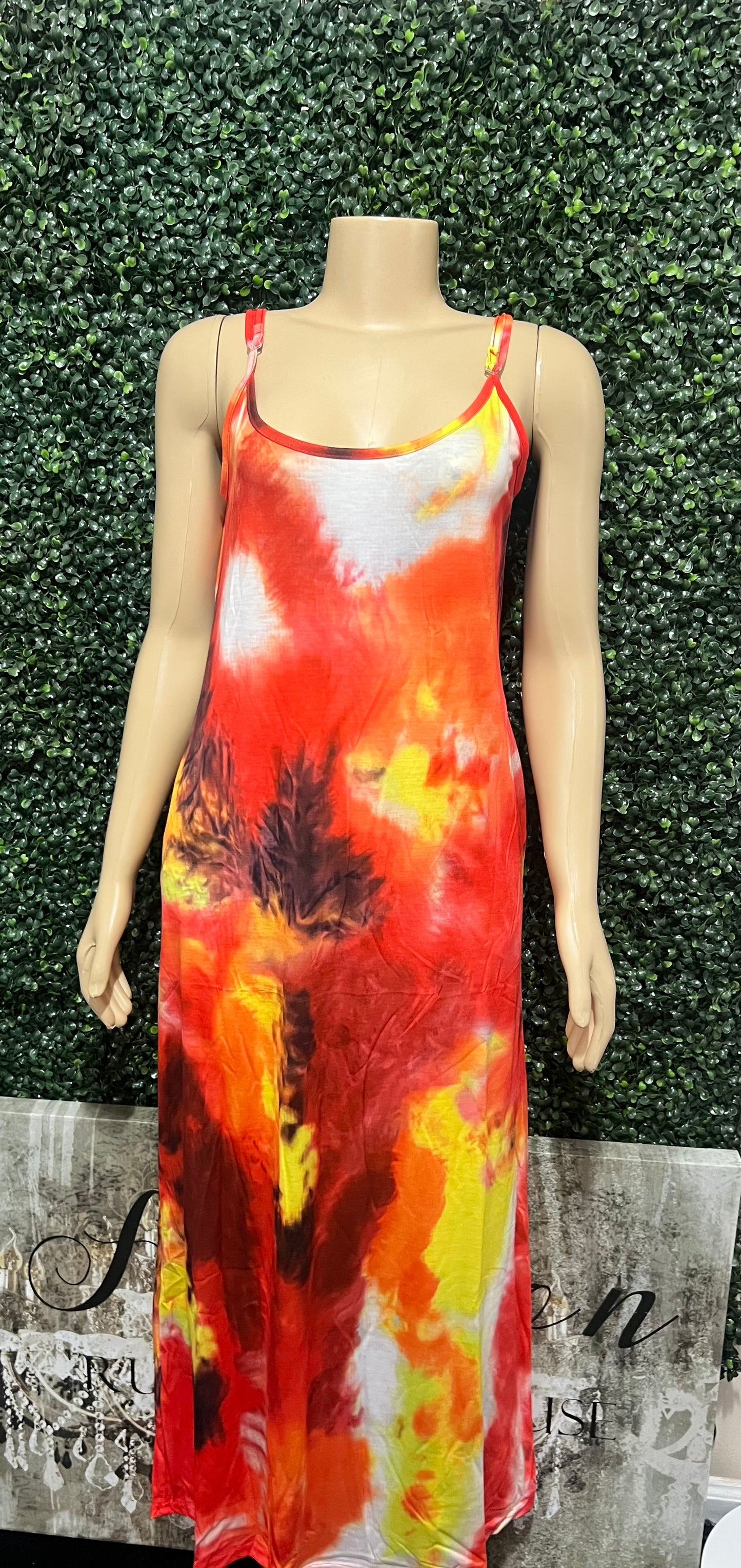 Sunset Balloon Dress
