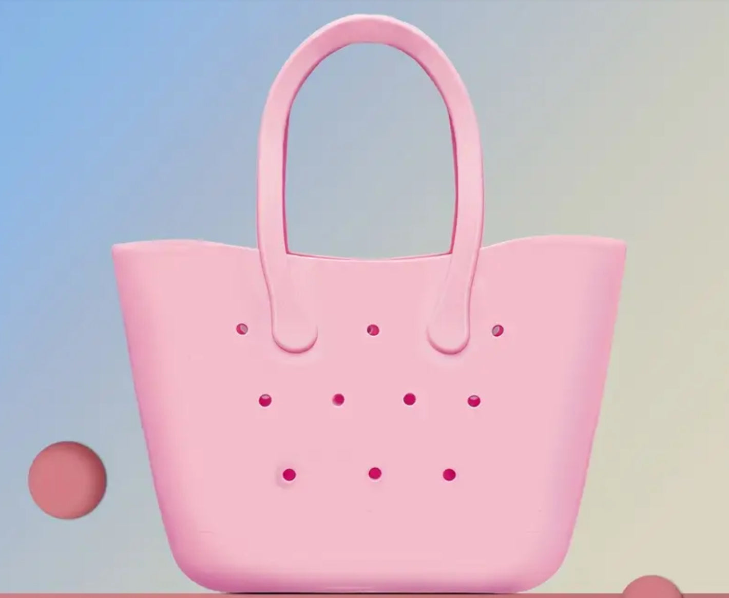Silicon Clog Tote Bag