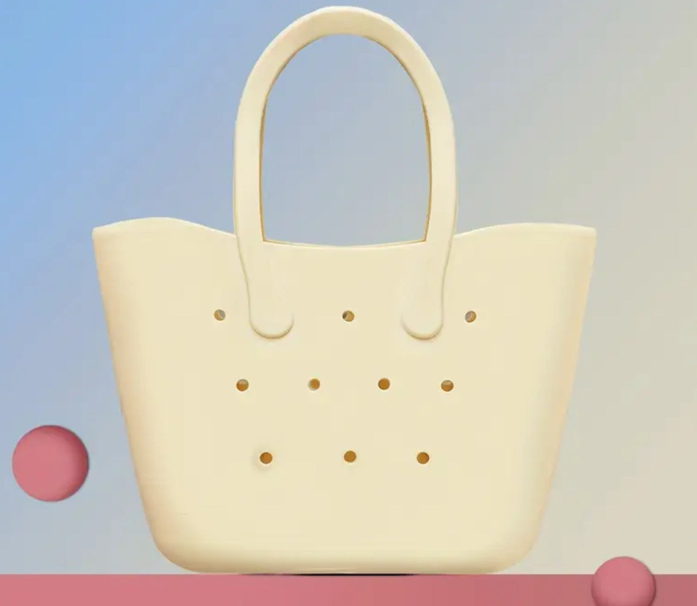Silicon Clog Tote Bag