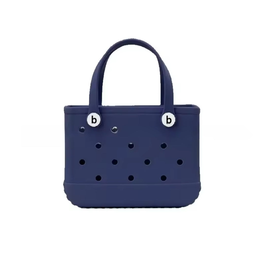 Mini B charm bag