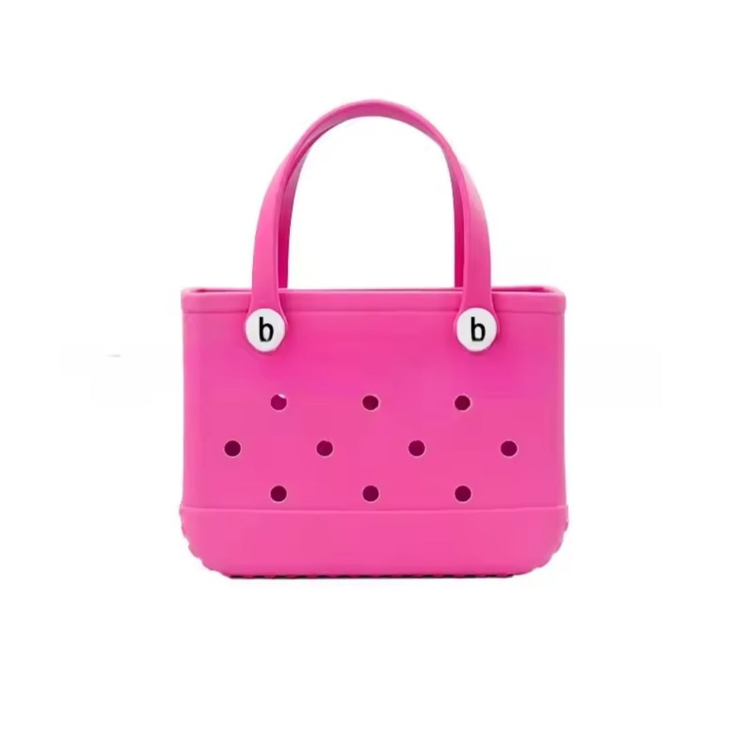 Mini B charm bag