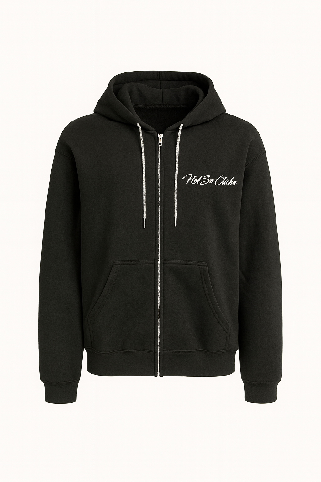 Plus Size Not So Cliche Bling Zip Up – NotSoClicheBoutique