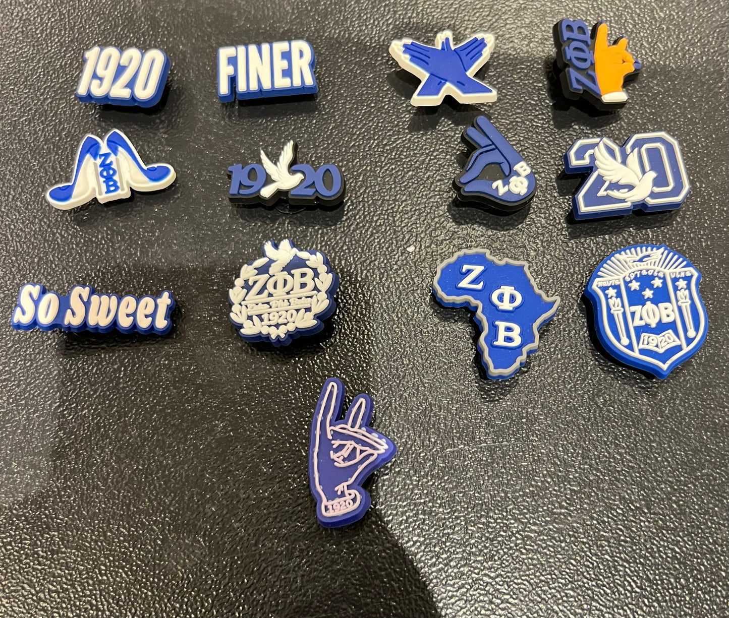 Zeta Phi Beta Charms Pack