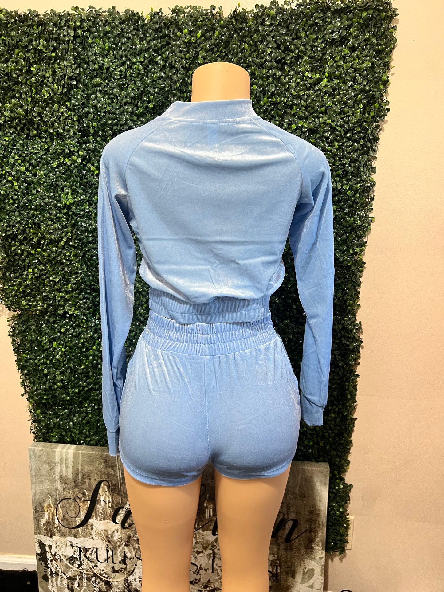 NSC Velour Short Set