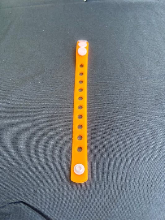 Orange Charm Bracelet