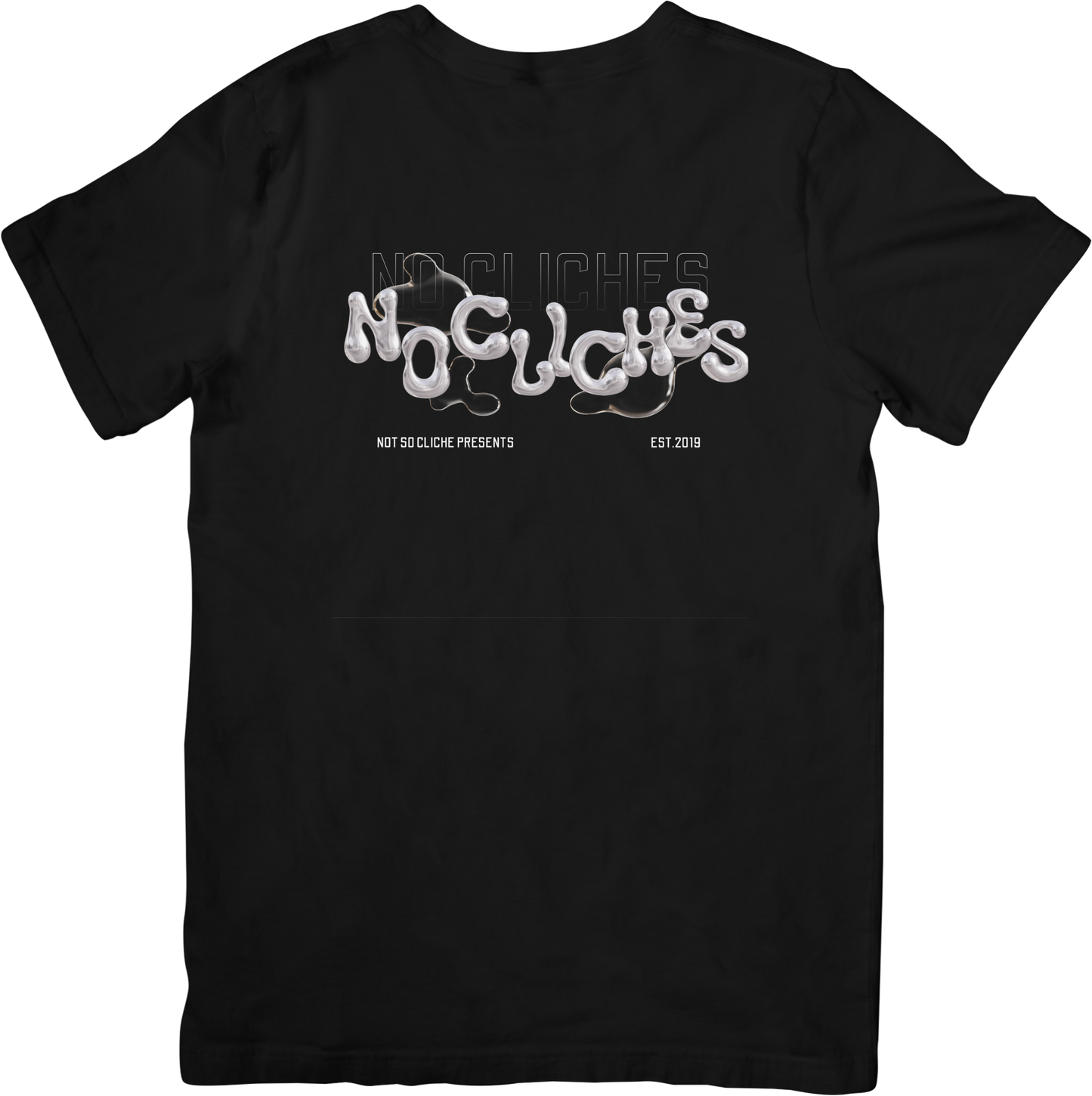 Bubble No Cliches T Shirt