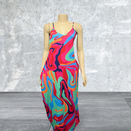 Seafoam Balloon Dress