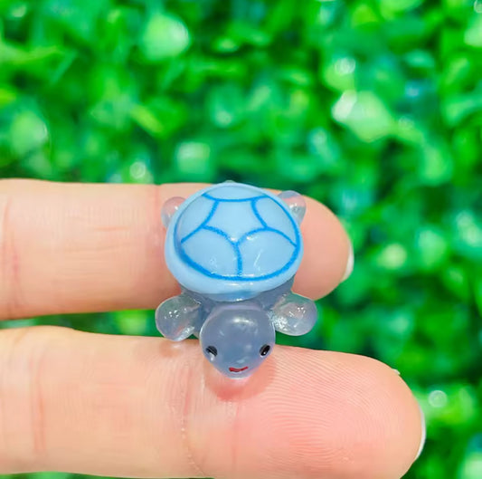Blue Turtle Charm