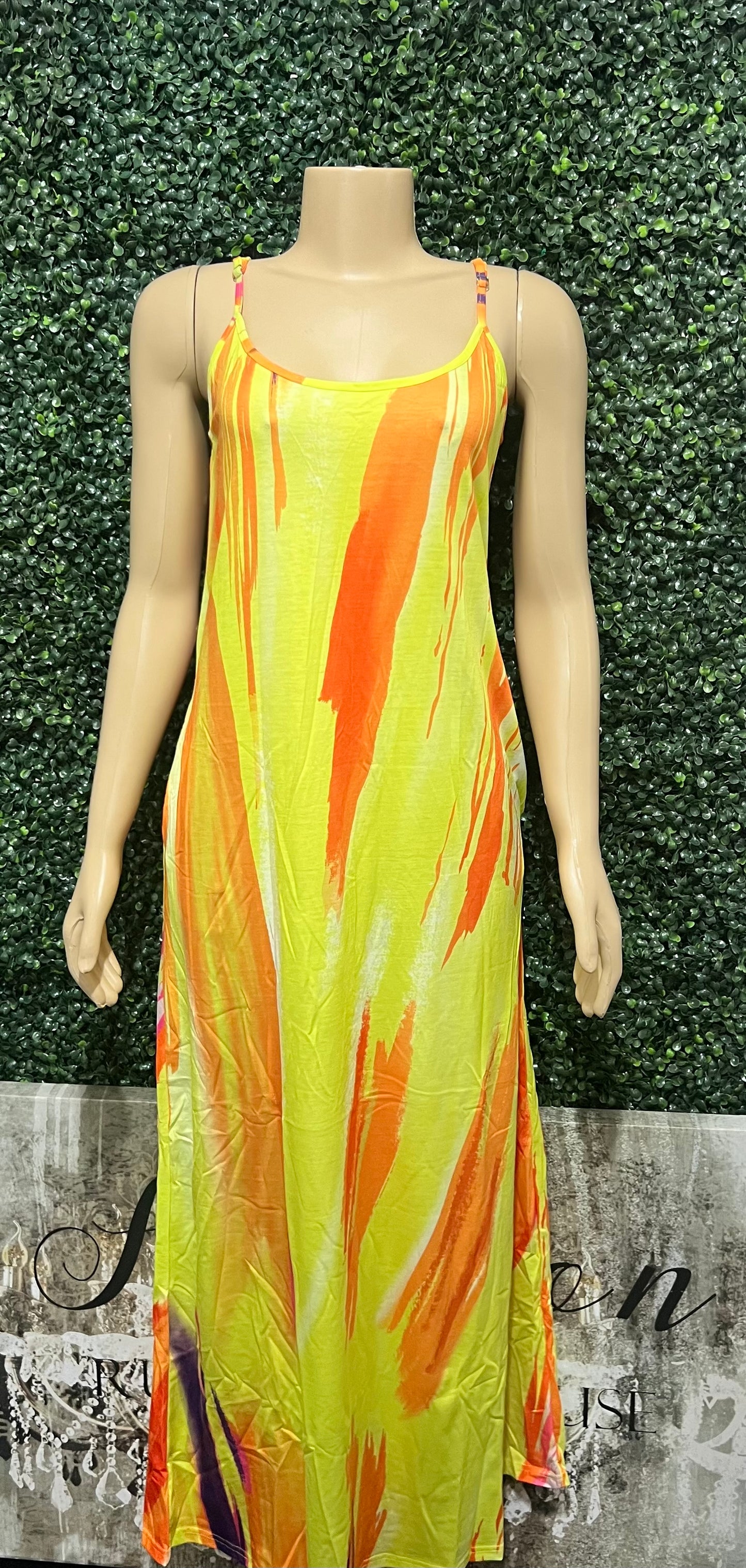 Sunray Balloon Dress