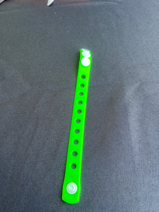 Green Charm Bracelet
