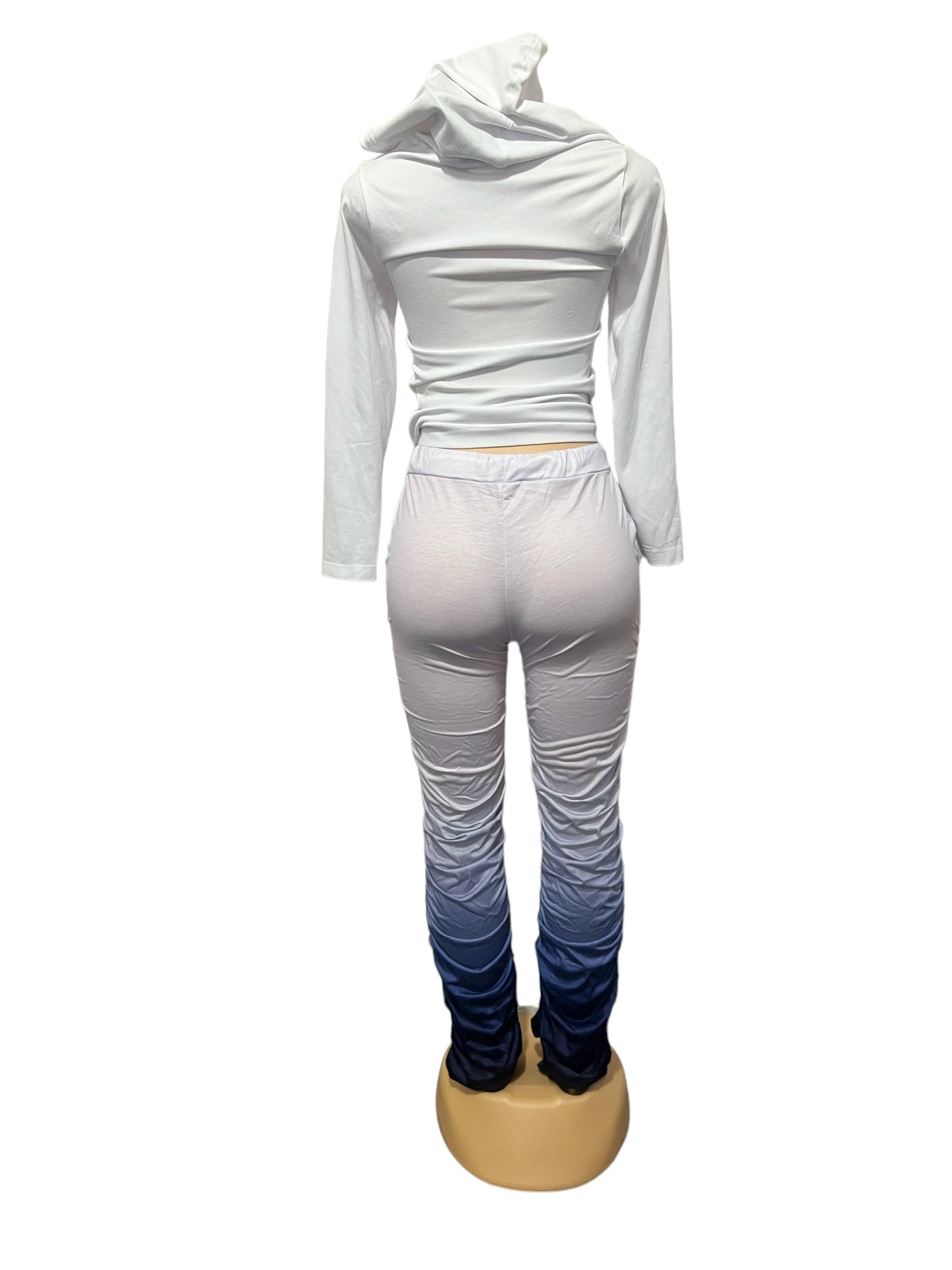 Faded Stacked Pants