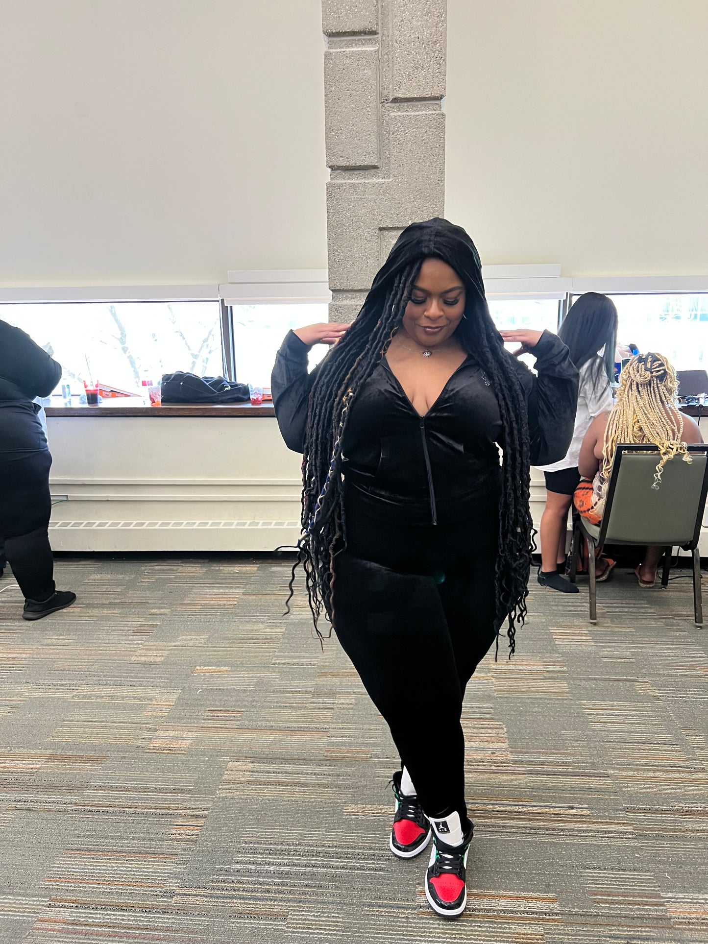 Plus Size Velour Set