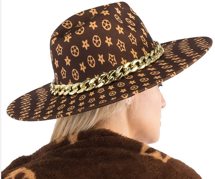 Flower Monogram Hat