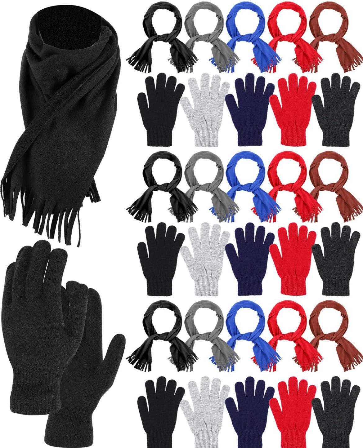 Scarf and Glove Set