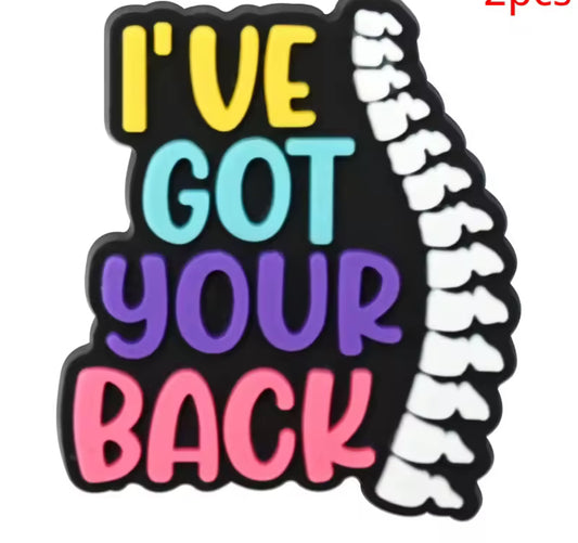 I’ve Got Your Back Charm