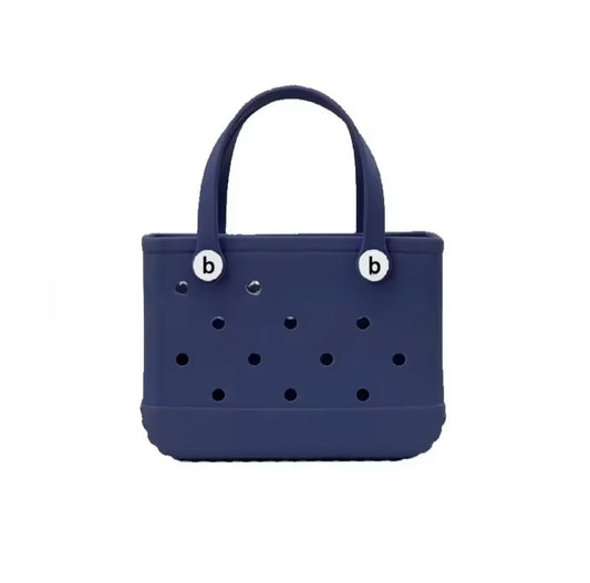 Mini B charm bag