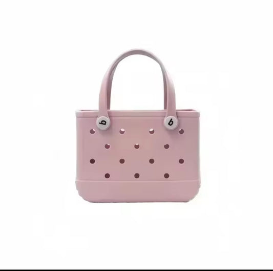 Mini B charm bag