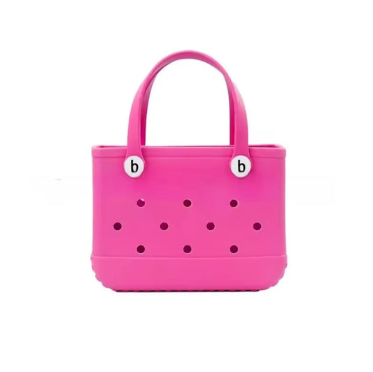 Mini B charm bag