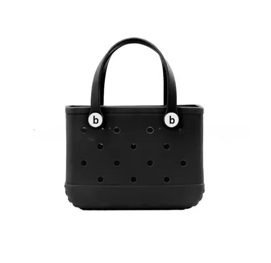 Mini B charm bag