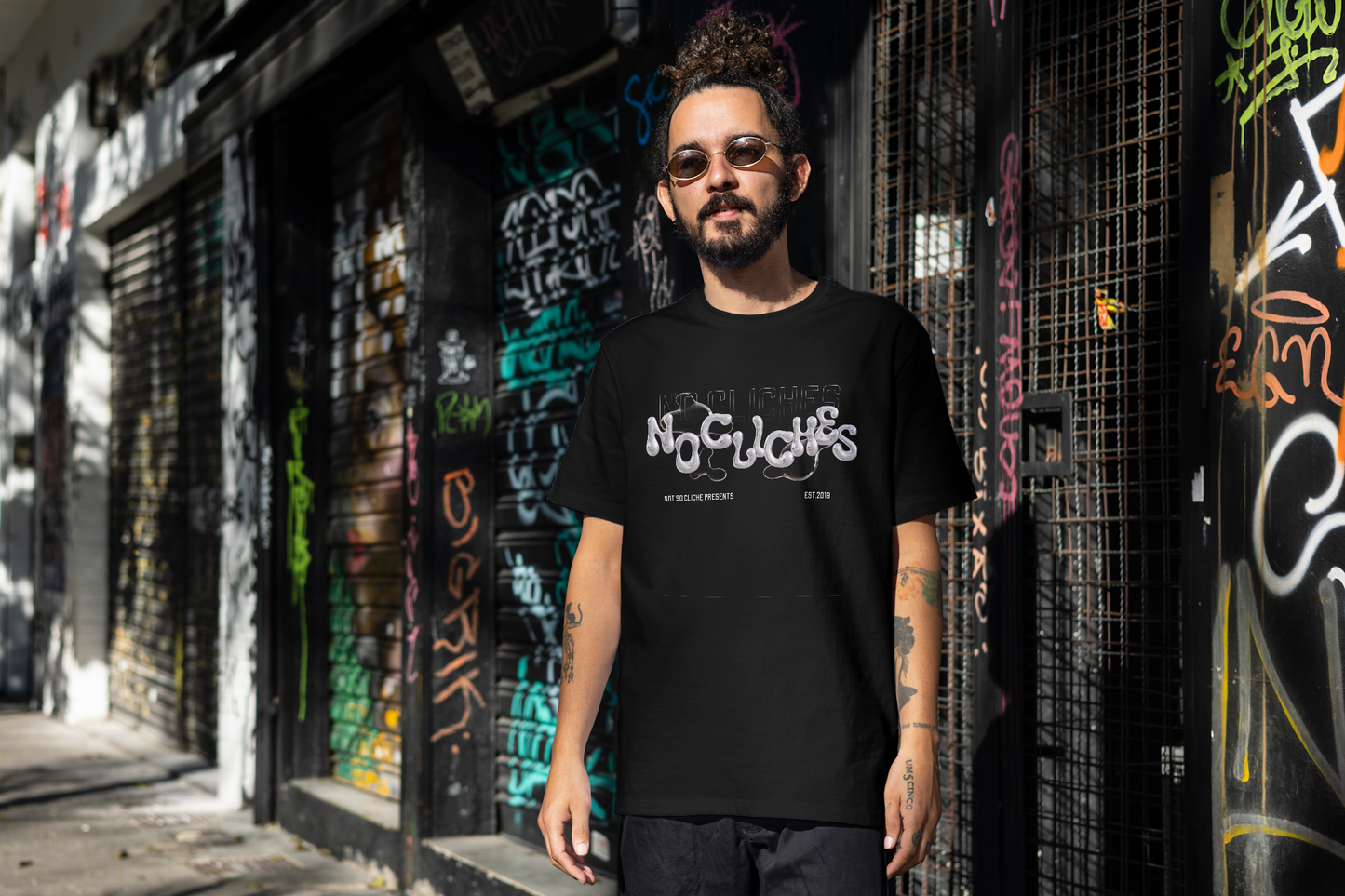 Bubble No Cliches T Shirt