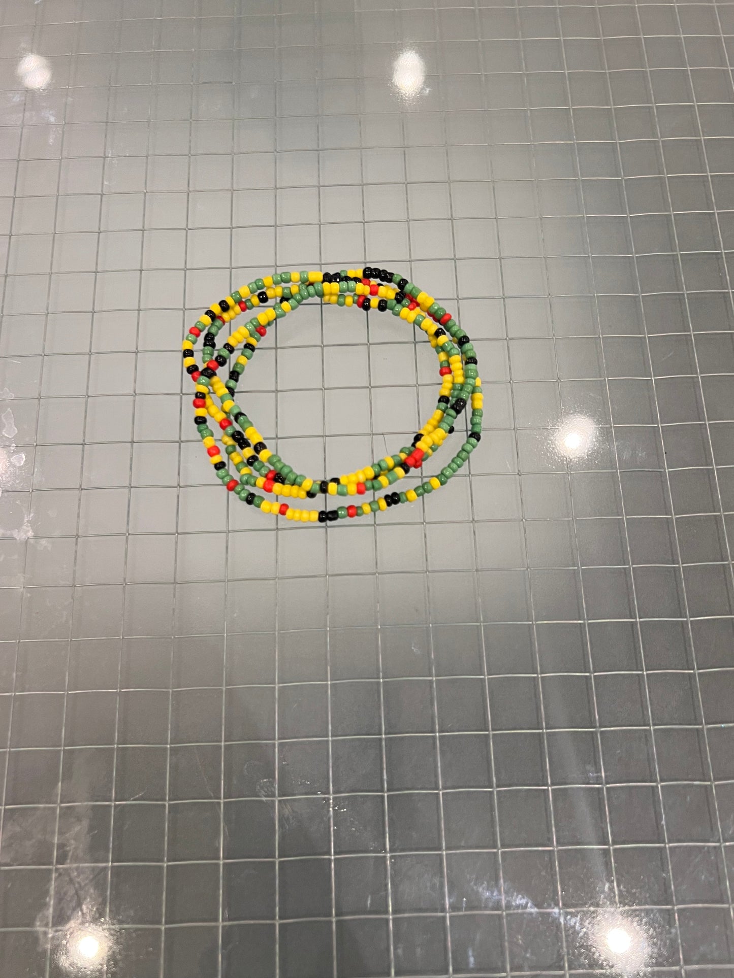 Juneteenth waist bead