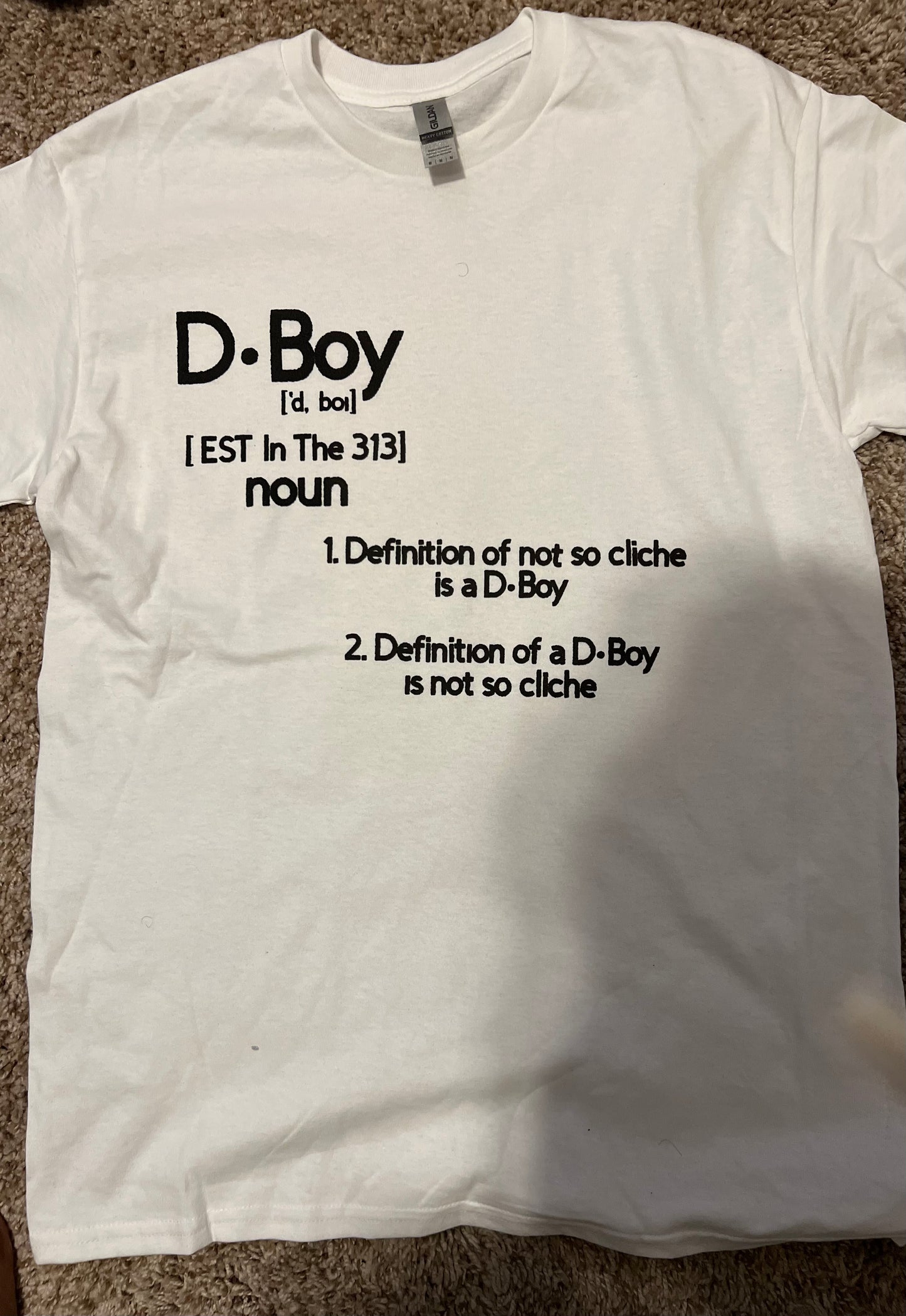 What d boy means?