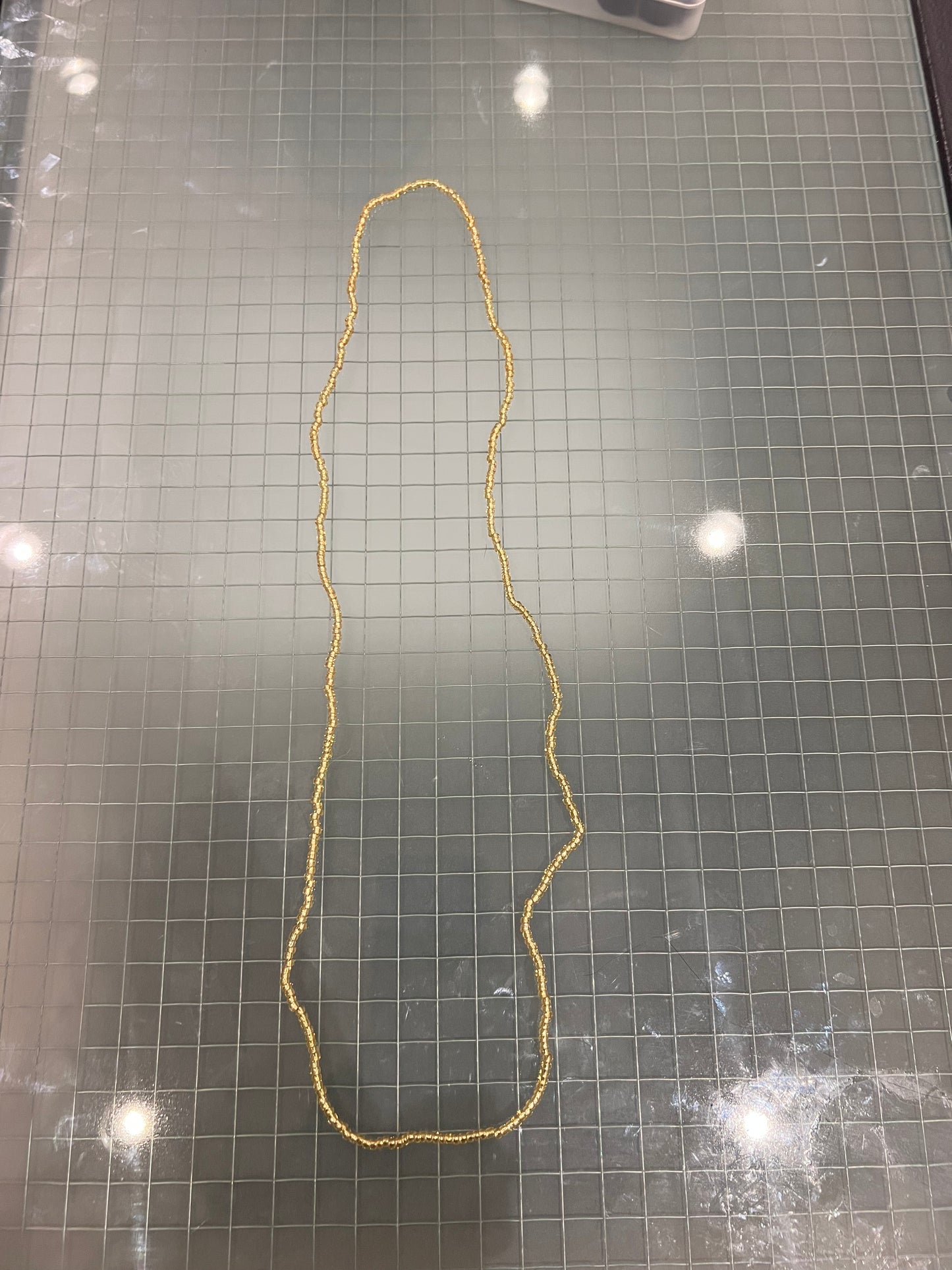 Pure gold waist bead