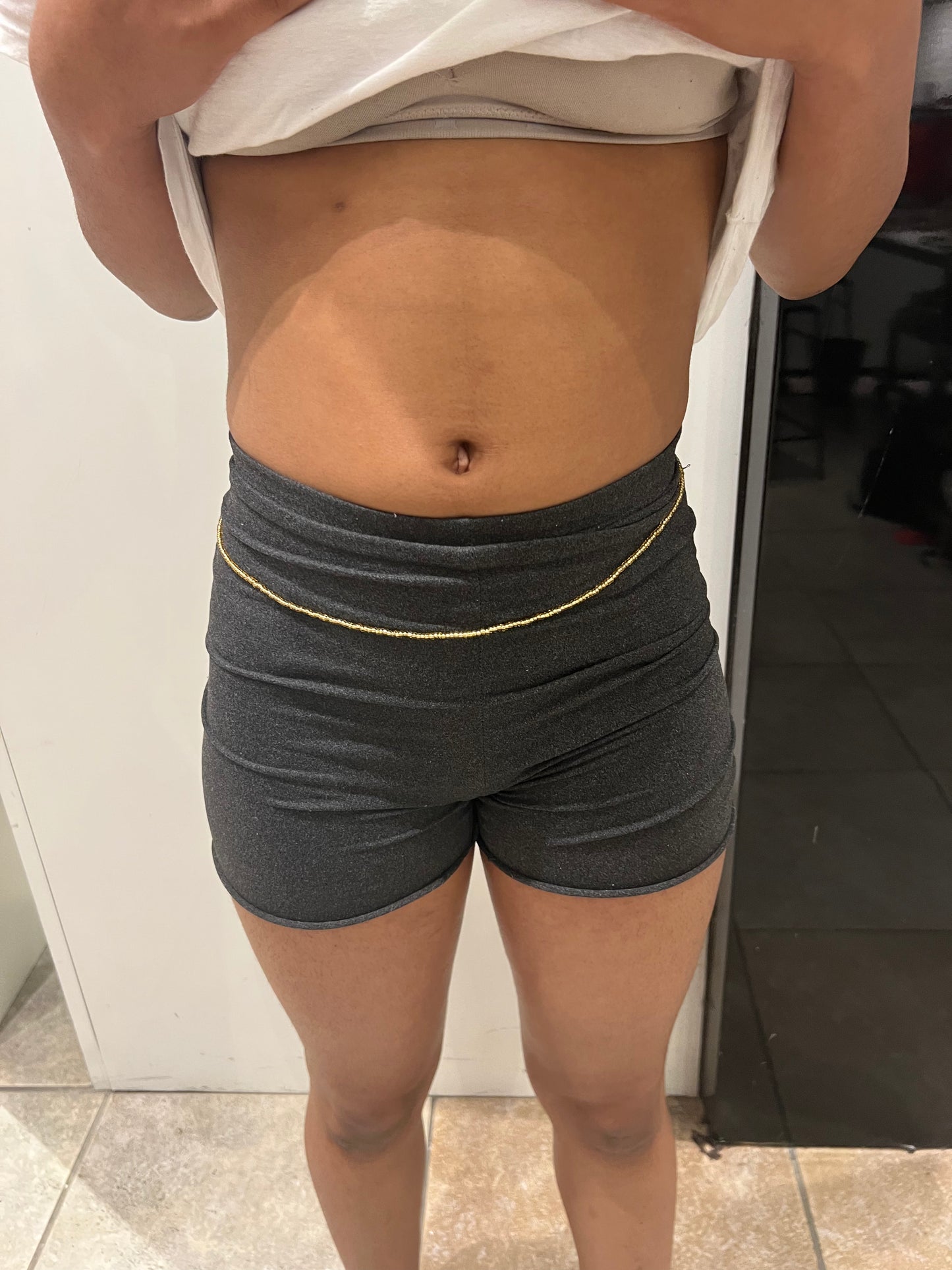 Pure gold waist bead