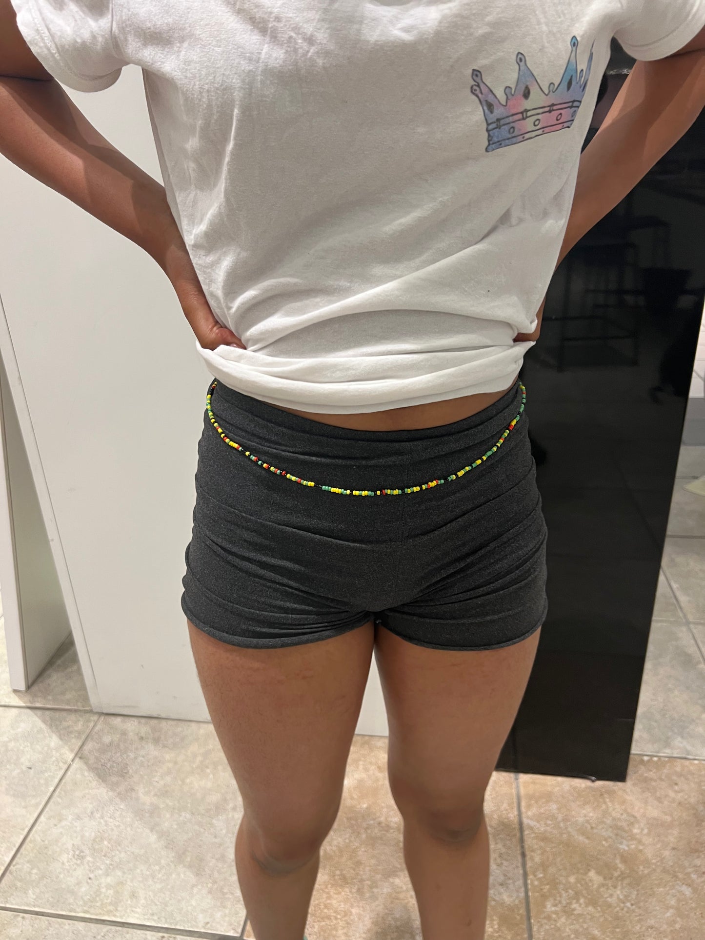 Juneteenth waist bead