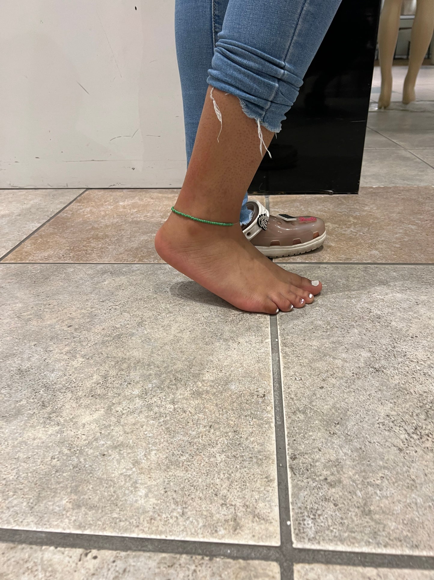 Money green anklet